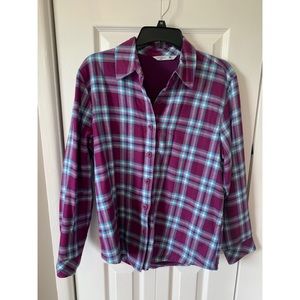 Fleece lined flannel shirt
